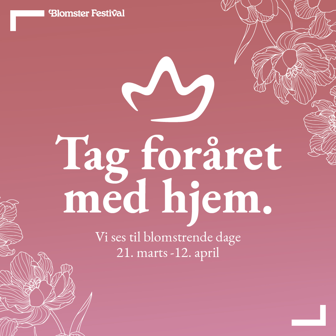 Blomsterfestival i Lyngby Storcenter
